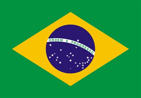 brazil flag drawing